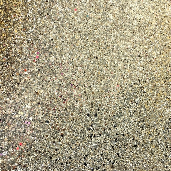 Glitter Jazz Fabric Silver and Gold